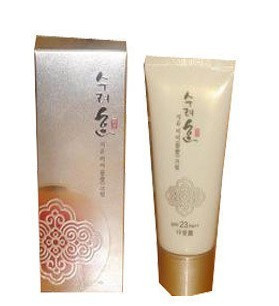 秀丽韩多彩润修颜润泽底妆霜 (BB霜) 
